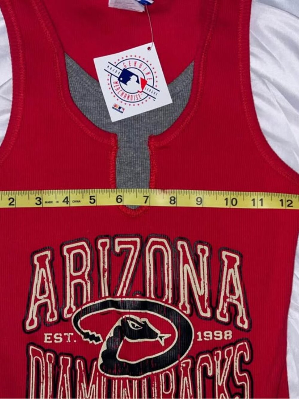 New! Ladies Arizona Diamondbacks Tank Top, Large - Picture 7 of 12